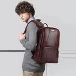 HAMMONDS FLYCATCHER Genuine Leather Laptop Backpack