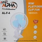 Alpha Home Mini Clip Electric Table Fan -180 mm