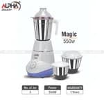 Alpha Home Mixer & Grinder Magic 550 watt 3 Jar
