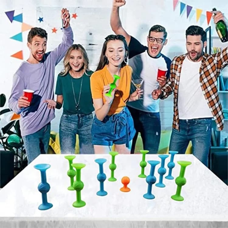 Silicon darts Game Set - Indoor, Outdoor Suction Cup Throwing Game