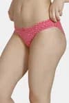 Zivame (Pack of 3) Bikini Low Rise Anti-Microbial Panty For Women - Fruit Blue Mykonos