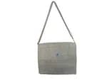 Handmade Hemp & Cotton Messenger Bag - Eco-Friendly Laptop & File Bag - Made in Nepal (36x30x6 cm)