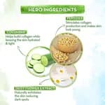 Mamaearth Bye Bye Dark Circles Eye Cream with Cucumber and Peptides for Dark Circles - 20g