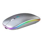 Dual Rechargeable Bluetooth and 2.4G Wireless Mouse 2 in 1 Mouse Type C