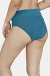 Zivame (Pack of 2) Bikini Low Rise Anti-Microbial Panty For Women - Water Blue