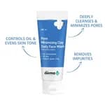 The Derma Co PORE MINIMIZING CLAY DAILY FACE WASH