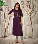 FuLoo's Kanika Designer Kurti Only for women #1266