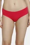 Zivame (Pack of 2) Hipster Full Rise Anti-Microbial Panty For Women - Cherry Water