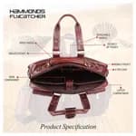 Hammonds Flycatcher Genuine Leather Laptop Messenger Bag For Men - Leather Bags For Men | Side Bags For Men |