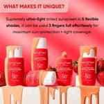 Dot & Key Strawberry Dew Radiant Tinted Sunscreen SPF 50+ PA++++ | 01 Porcelain | – Broad Spectrum UV Protection | 50ml |01. Porcelain