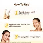 Mamaearth Chia Calming Sunscreen with Chia Seed & Ceramides for Hydrated Glow & Sun Protection - 50 g