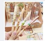 Sanrio Kuromi 0.5mm Mechanical Pencil Set with HB Lead Refill & Case for Students