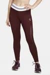 Zelocity Nouveau Shine Legging For Women - Wine