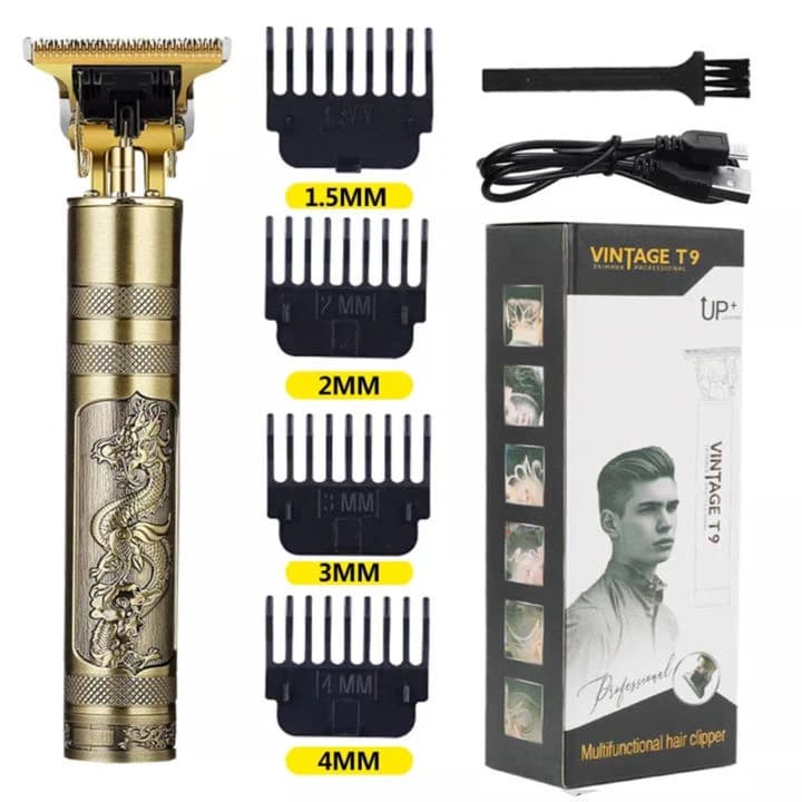 Vintage T9 Professional Hair Trimmer for Men