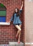 FuLoo Carbon Denim Tops for Women # 1018