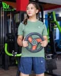 Bravo Active Dry T-shirts for Women in Bottle Green