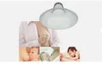 2 Pcs Silicone Nipple Shields Protectors - Soft Breast Feeding Protection Cover for Baby & Mother