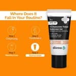 The Derma Co 1% Hyaluronic Tinted Sunscreen- 30g