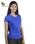 Bravo Active Dry T-shirts for Women in Blue