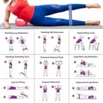 Resistance Loop Exercise Bands, Resistance Bands Exercise Bands for Home Fitness, Stretching, Strength Training, Physical Therapy,Elastic Workout Bands for Women Men Kids, Set of 5