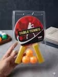 Premium Quality 2Pcs bat Table Tennis Racket with 3 Ball