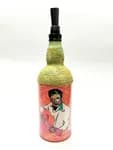 Elvis Presley Printed Handmade Craft Bottle With Night Lamp - Unique Gift Item