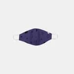 Zivame Reusable 2 Layer Printed Knit Cotton Antiviral Face Mask (Pack of 2) For Women - Purple Pt