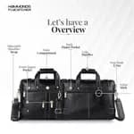 Hammonds Flycatcher Black Genuine Leather Bag For Men