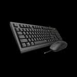 RAPOO X120 Pro US-Black Wired Keyboard / Mouse Combo