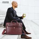 Hammonds Flycatcher Brown Genuine Leather Laptop Bag For Men - Bags | Laptop Bags For Men | Bag For Men