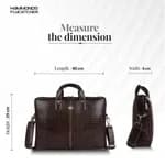 Hammonds Flycatcher Genuine Leather Laptop Bag