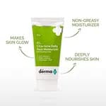 The Derma Co 5% Cica-Glow Daily Face Moisturizer With Alpha Arbutin & Tranexamic Acid - 50 G