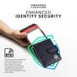 Hammonds Flycatcher Black Unisex Genuine Leather Card Holder
