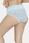 Zivame (Pack of 2) Bikini Low Rise Anti-Microbial Panty For Women - Water Blue