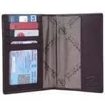 Hammonds Flycatcher Croco Brown Passport Holder