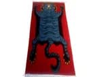Nepali Hand-Knotted Red Traditional Woolen Carpet - 60 Knots, 90x190 cm