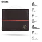 Hammonds Flycatcher Rfid Protected Brown Leather Wallet For Men
