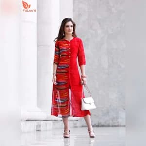 FuLoo's Shine Dress Heavy Georgette # 1203