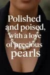 Pearl Necklace for Women - Dainty Round Japanese Pearl Choker necklaces for women