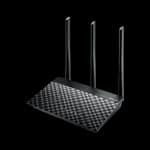 ASUS RT-AC53 AC750 Dual Band WiFi Router with high power design, VPN server and time scheduling