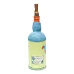 World Map Printed Handmade Craft Bottle With Light Lamp