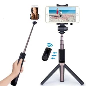 Selfie Stick Mono-Pod Tri-Pod  - N09 or N08 With Bluetooth Remote