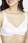 Zivame Basics Double Layered Non Wired 3/4th Coverage Bra-White