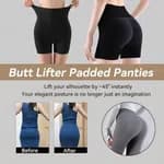 High Quality High Waist Big Ass Panties Women Slimming Padded Push Up Hip Pad Enhancer Shapewear Body Shaper Shorts Underwear (