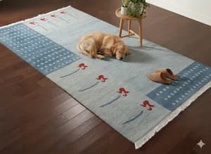 Handknotted Nepali Woolen Carpet - Galaicha, 60 Knots, 94 Cm x 164 Cm