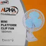 Alpha Home Mini Clip Electric Table Fan -180 mm