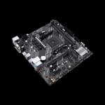 ASUS AMD A520 (Ryzen AM4) micro ATX motherboard with M.2 support, 1 Gb Ethernet, HDMI/DVI/D-Sub, SATA 6 Gbps, USB 3.2 Gen 2 Type-A, and Aura Sync RGB lighting support