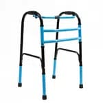 Plain Double Bar Frame Balanced Adjustable Adult Walker(Multicolor,Design