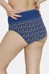 Zivame (Pack of 2) Tummy Tucker Hipster High Rise Anti-Microbial Panty For Women - Dragon Pt Cabbage