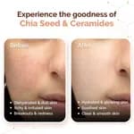 Mamaearth Chia Oil-Free Moisturizer with Chia Seed & Ceramides for Hydrated Glow - 80 g